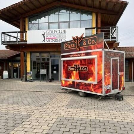 Pizzawagen auf einem Event