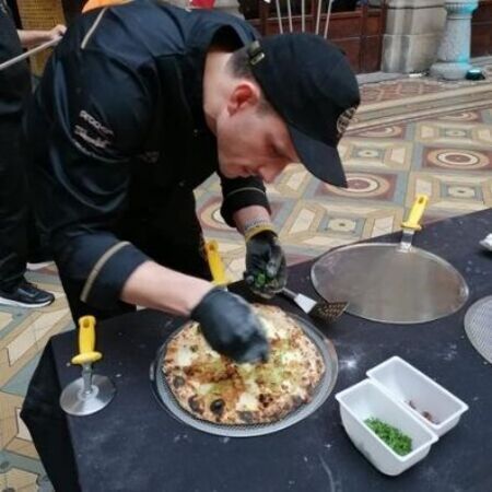 Unsere Pizzabäcker auf einem Event